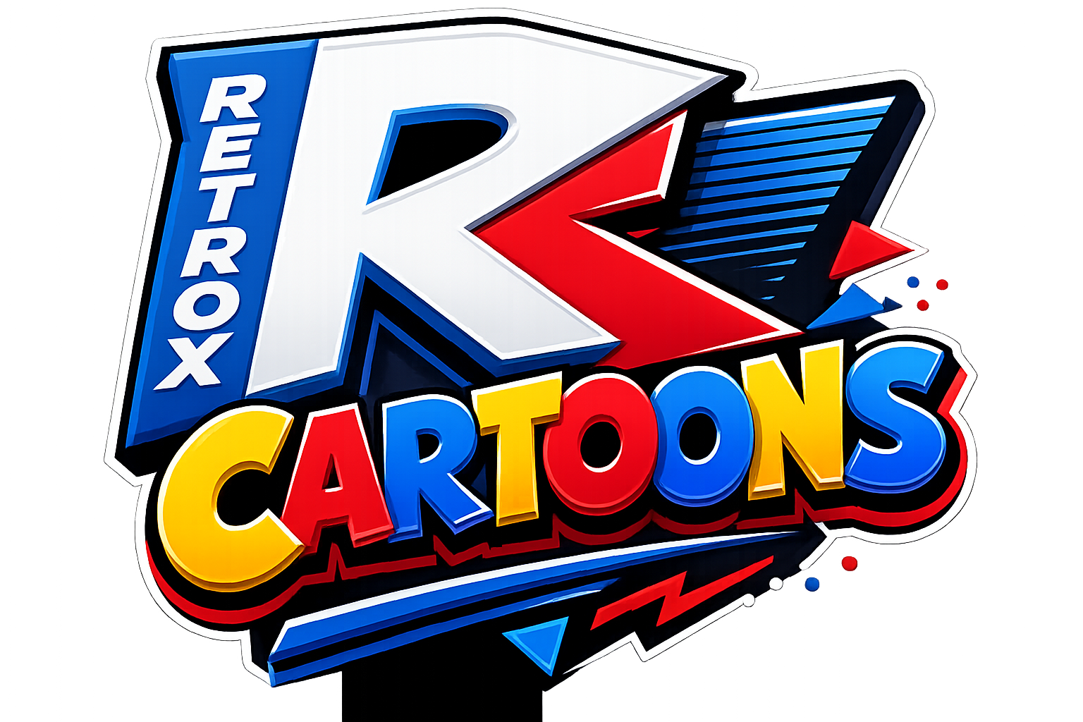Logo RETROX CARTOONS